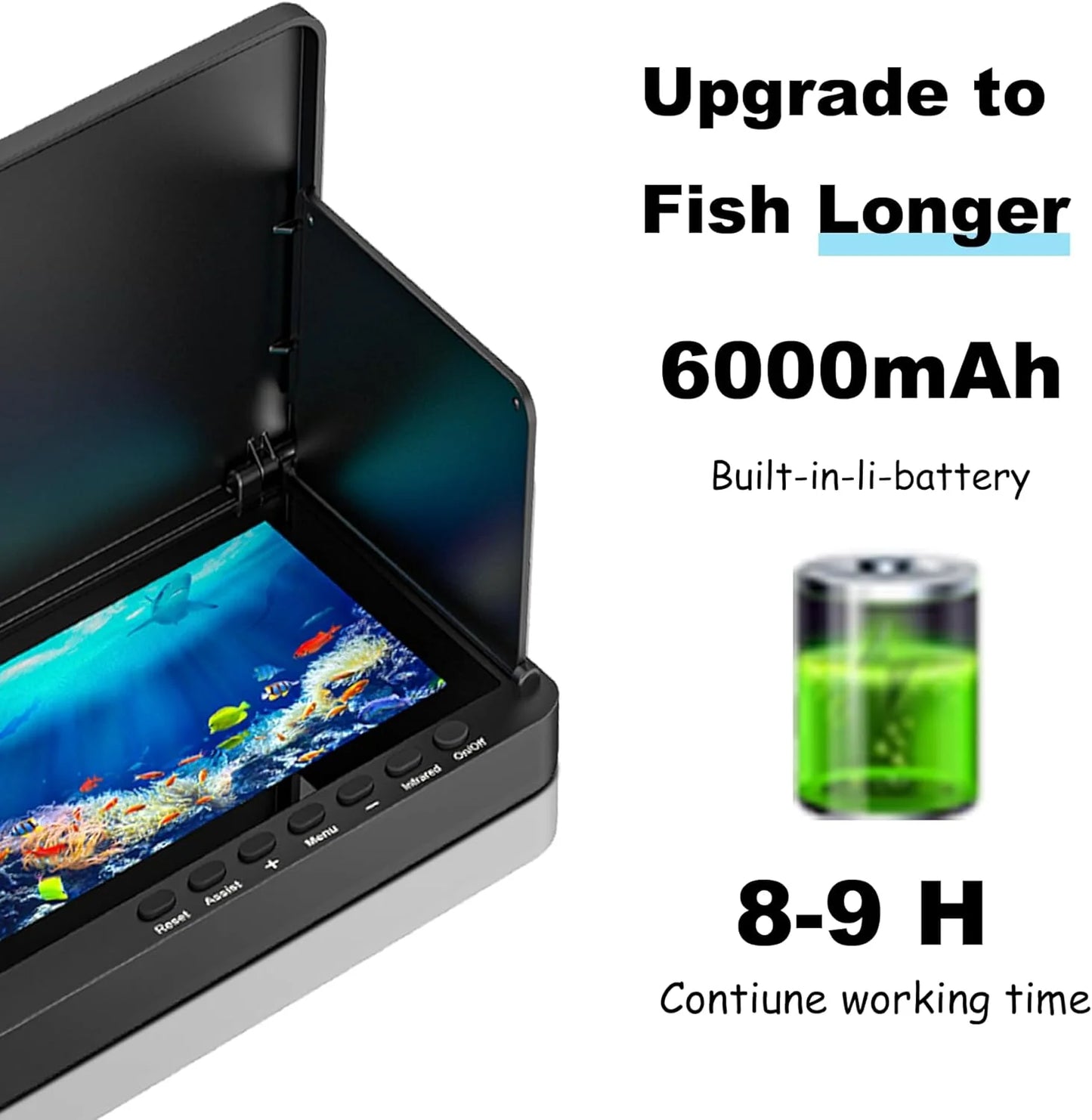 Handheld Fish Finder with Camera