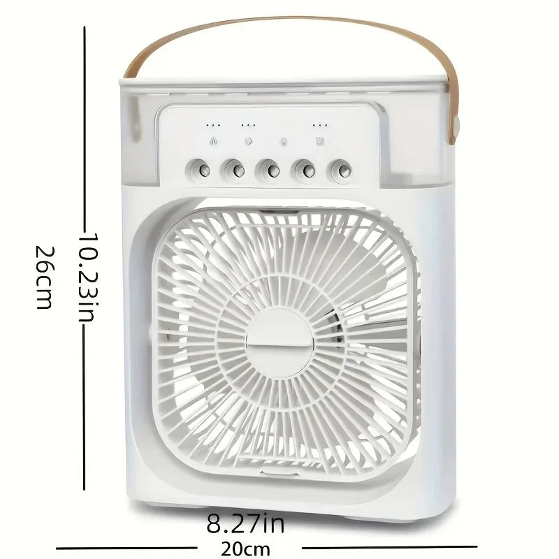 3 in 1 Ice Mist Portable Air Cooler