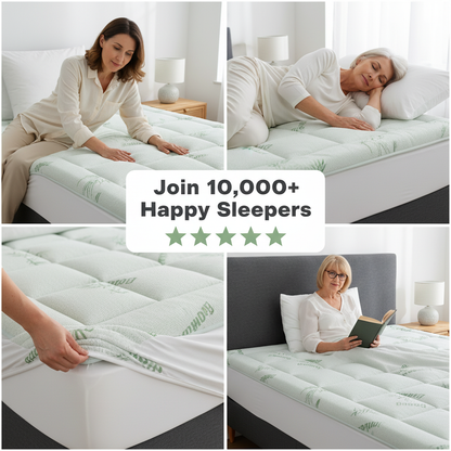 Ortho Bed™ Bamboo Mattress Topper
